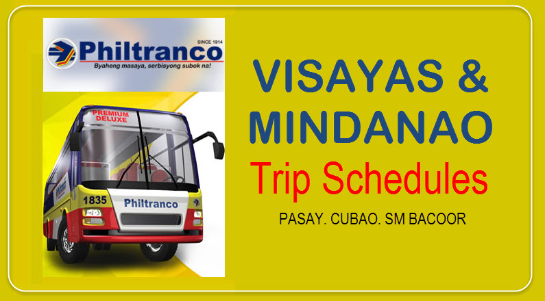 Philtranco RoRo Bus Schedule For Visayas And Mindanao Trips | 2Go ...