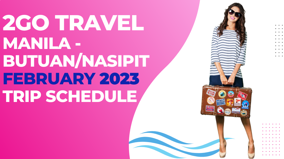 2go travel schedule 2023 philippines
